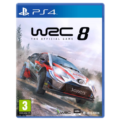 PS4 mäng WRC 8